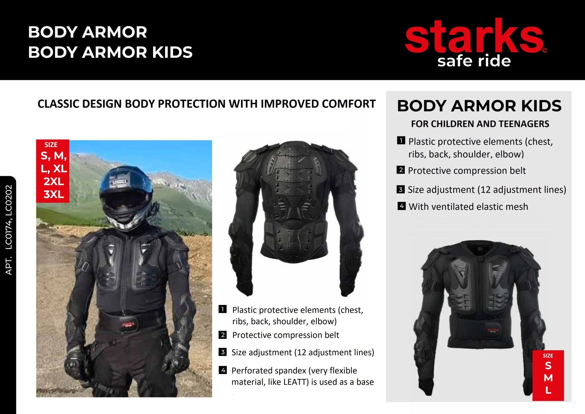 Motorcycle Full Body Protection Armor | Motocross | Enduro | MX| MTB | S-XXXL