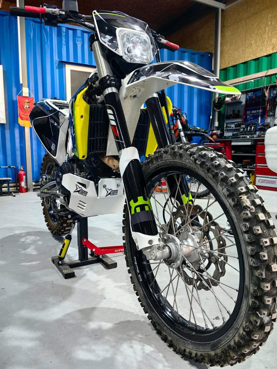 Cubrecárter Protector de motor 8mm para Endurobike Husqvarna 701 | 2014-2024 |