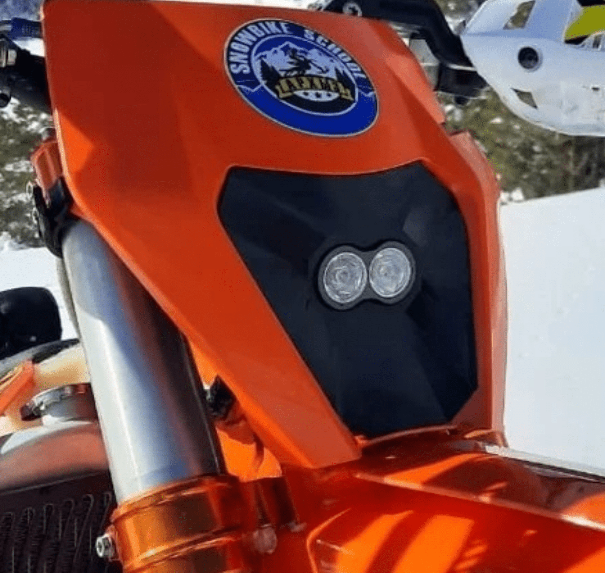 LED headlight owl for KTM Enduro EXC | Freeride | SuperMoto | 2008 - 2024