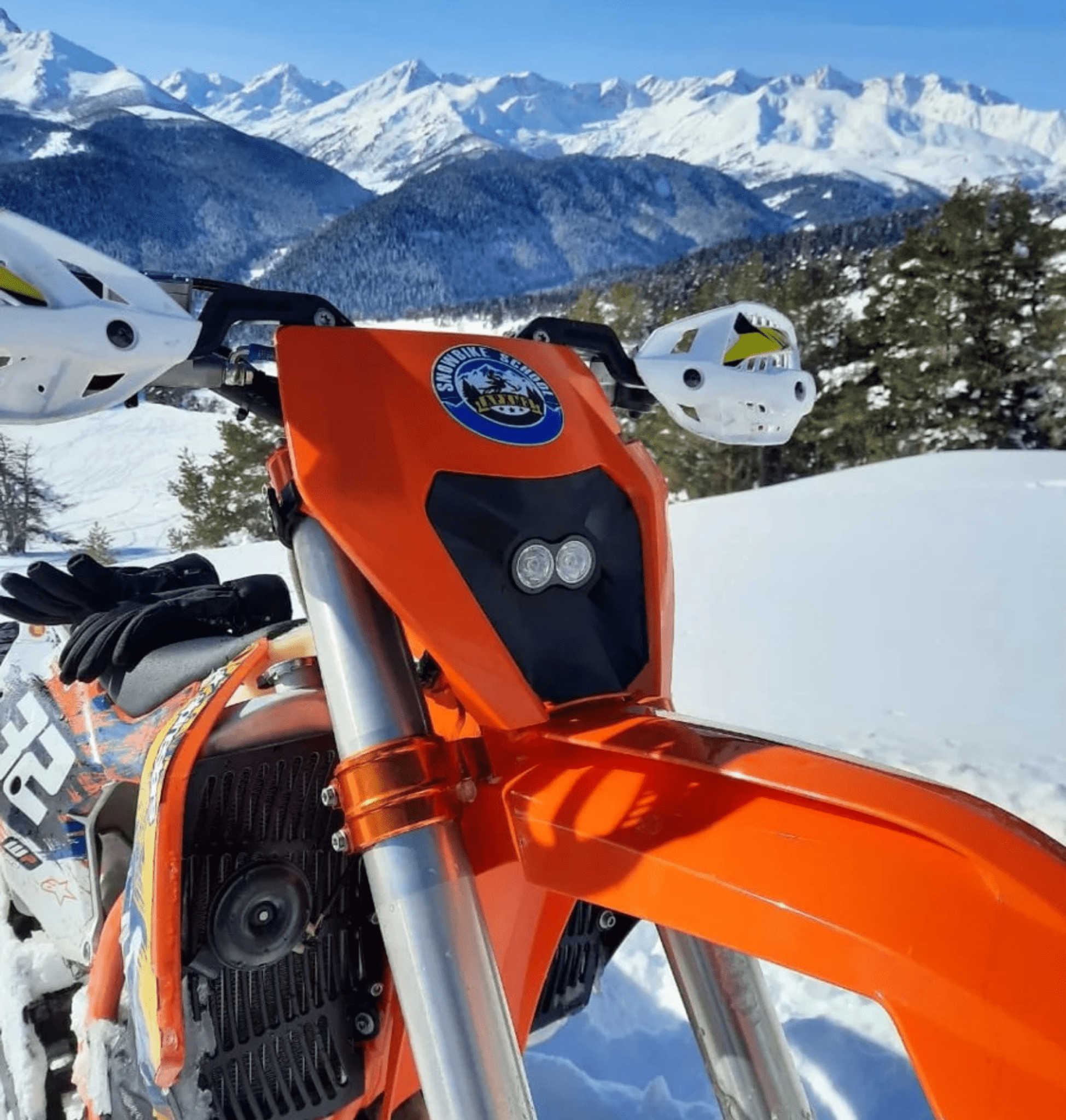 LED headlight owl for KTM Enduro EXC | Freeride | SuperMoto | 2008 - 2024