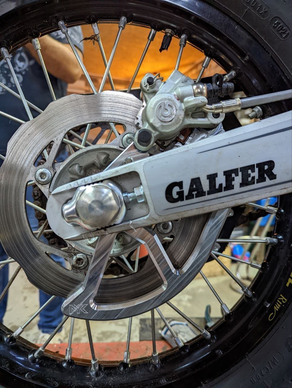 Rear Brake Guard Disc Protection KTM | HUSQVARNA | GAS GAS | SHERCO 8mm CNC