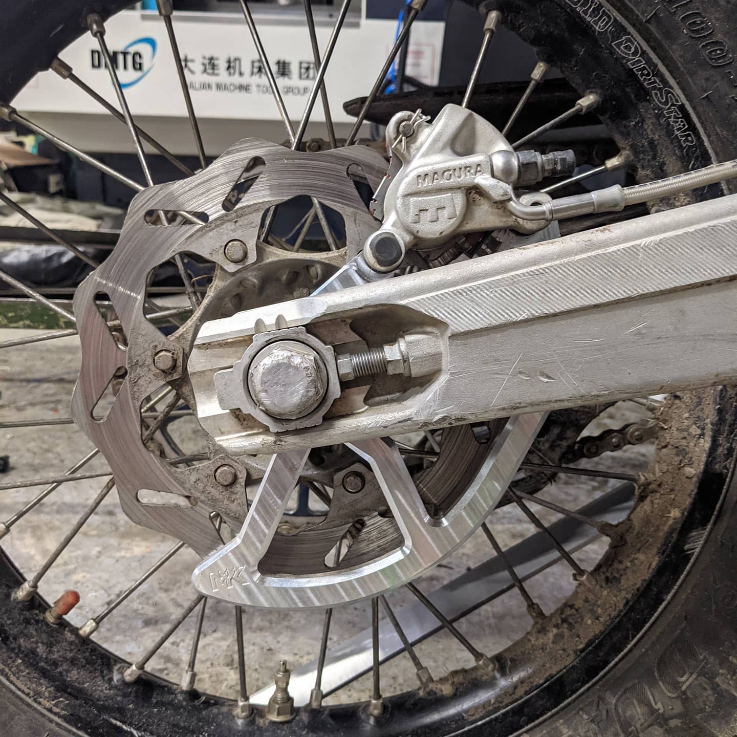 Rear Brake Guard Disc Protection KTM | HUSQVARNA | GAS GAS | SHERCO 8mm CNC