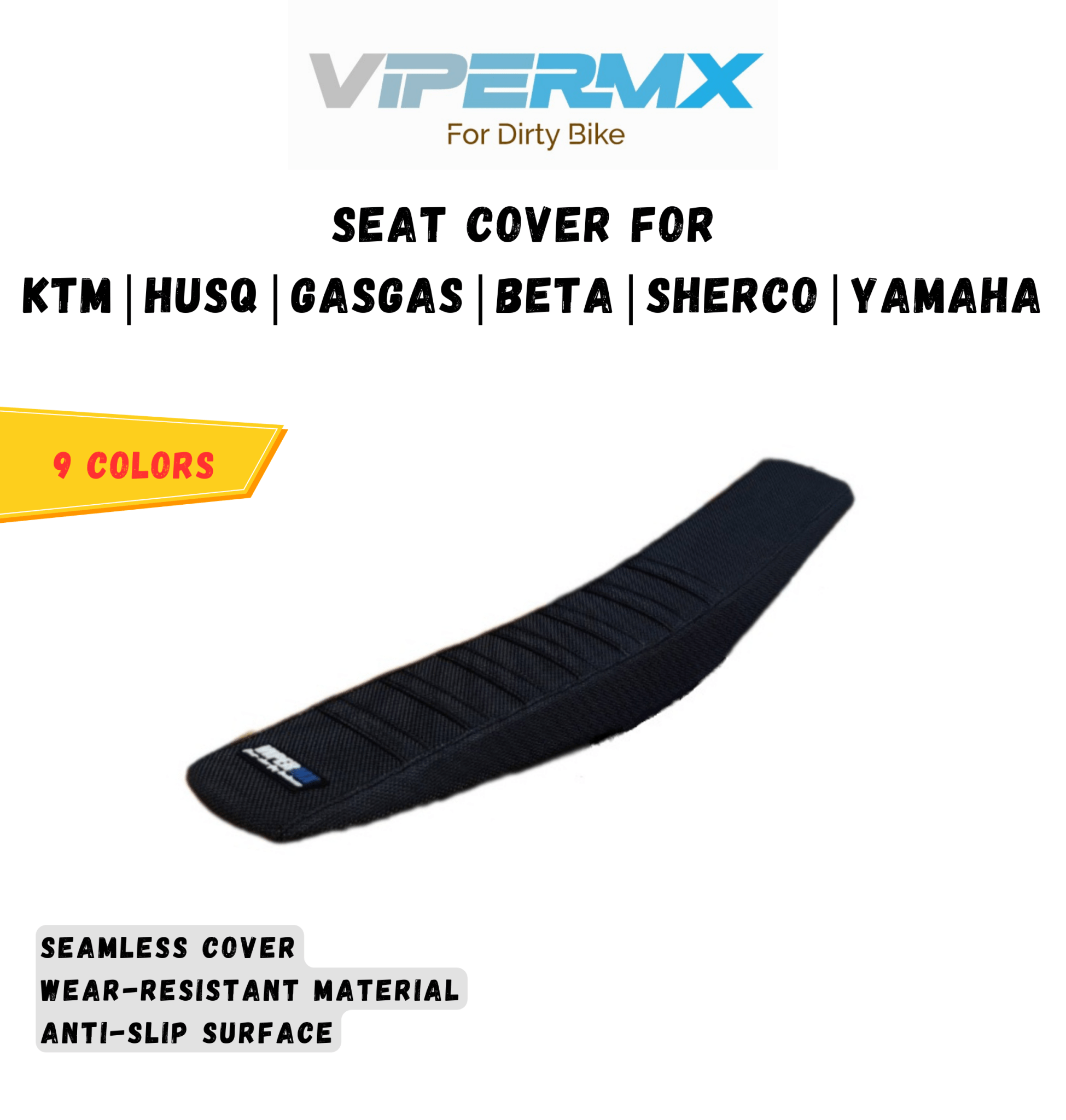 SEAT COVER FOR KTM | Husq | Gas Gas| Beta | Yamaha | Kawasaki | Surron