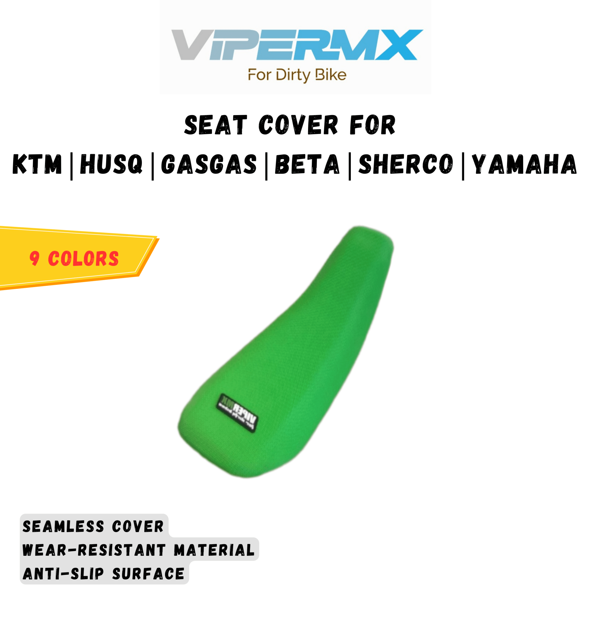 SEAT COVER FOR KTM | Husq | Gas Gas| Beta | Yamaha | Kawasaki | Surron