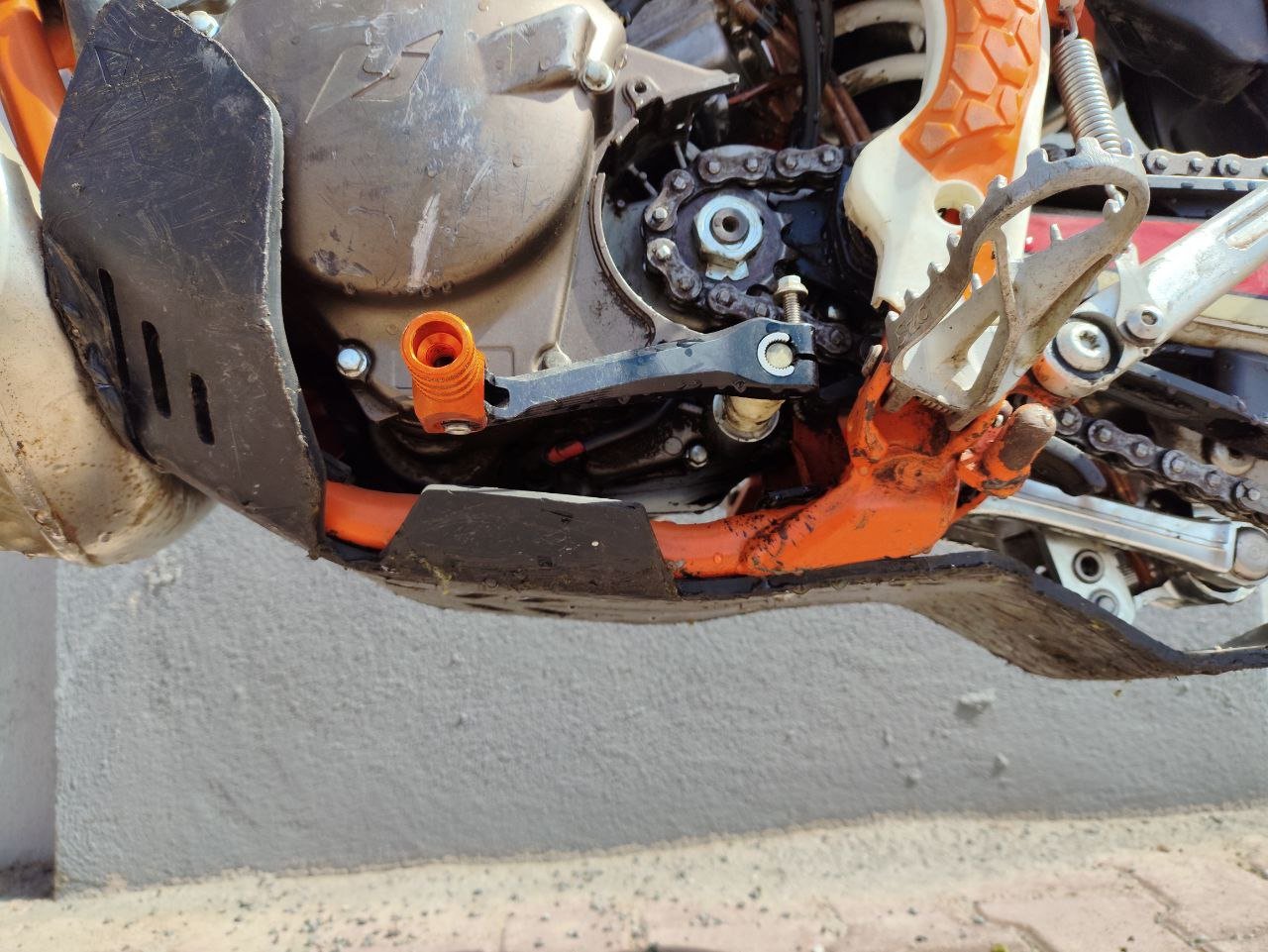 Skid Plate Pitsterpro GPX TSE 250R 2021-2026