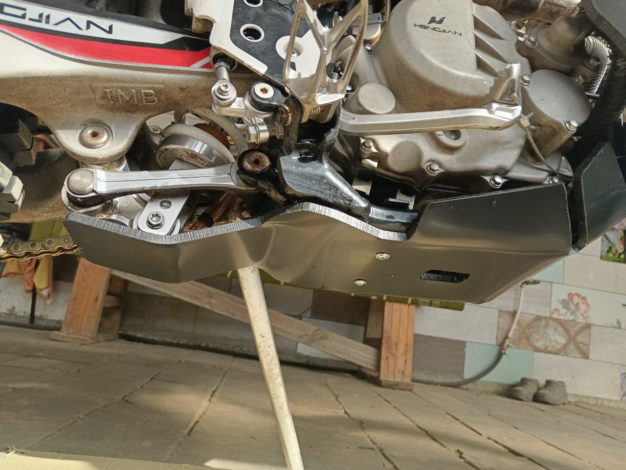 Skid Plate Hengjian Z300 | HJ300H | Lanza MT 250 | 2024-2025 |