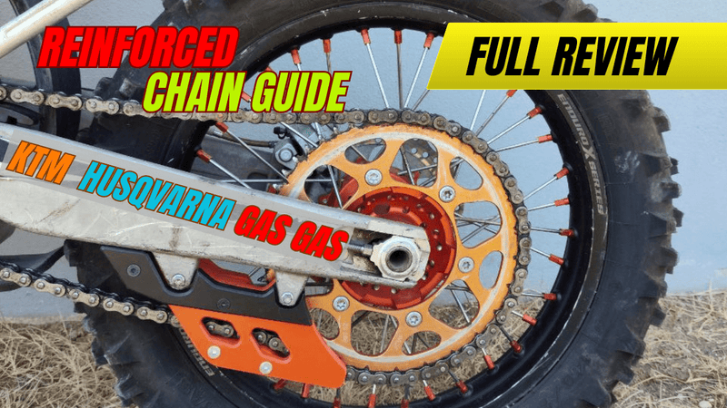 Reinforce chain guide for KTM, Husqvarna & Gas Gas