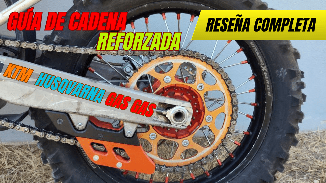 Protector de cadena reforzado para KTM Husqvarna y GasGas