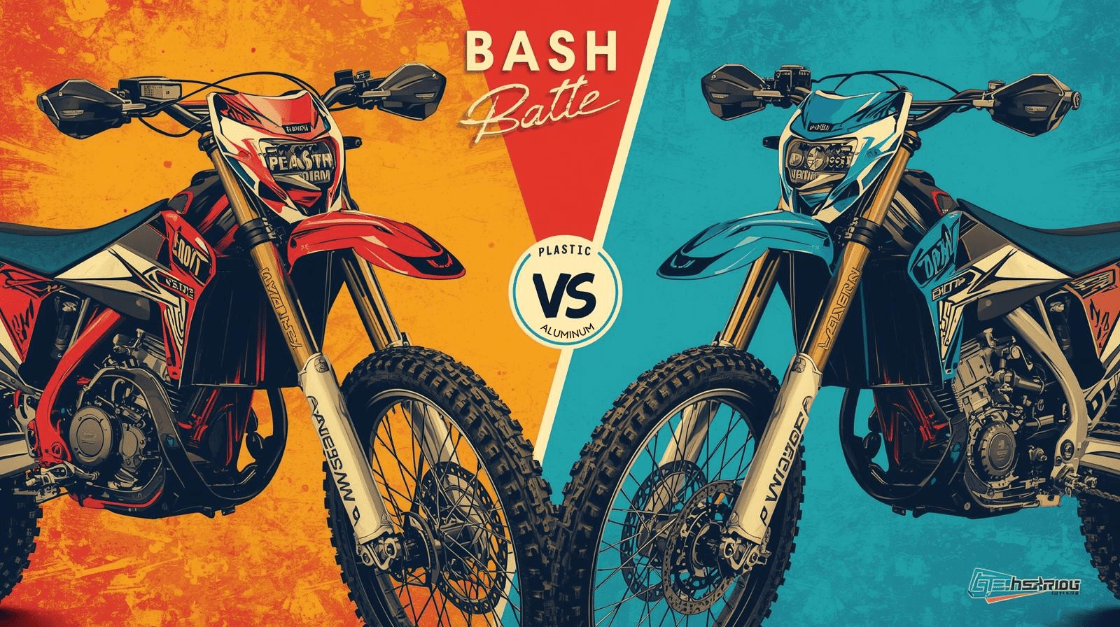 PLÁSTICO vs. ALUMINIO: ¿Qué Protector de Cárter SALVA REALMENTE Tu Moto de Enduro?