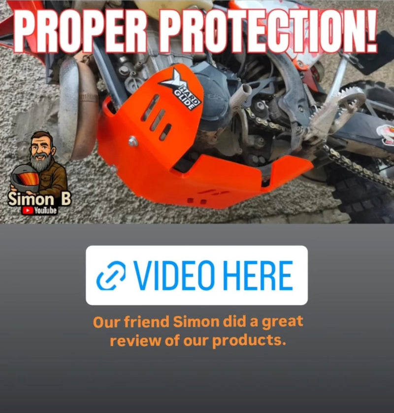 KTM EXC-F 500 SKID PLATE