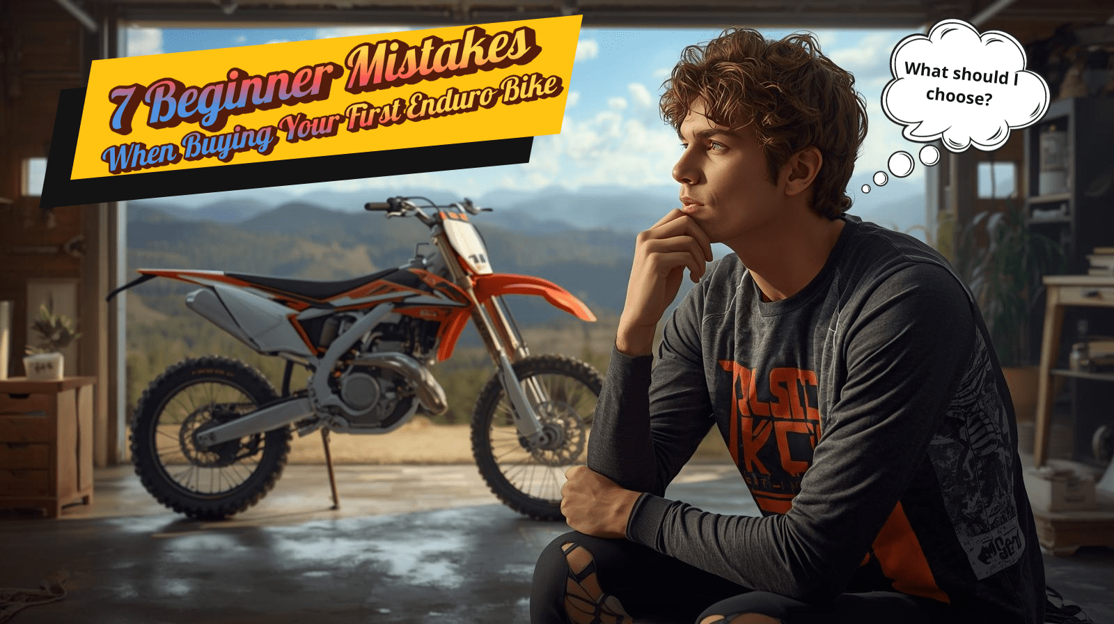 🛑 STOP! 7 Beginner Mistakes When Buying Your First Enduro Bike