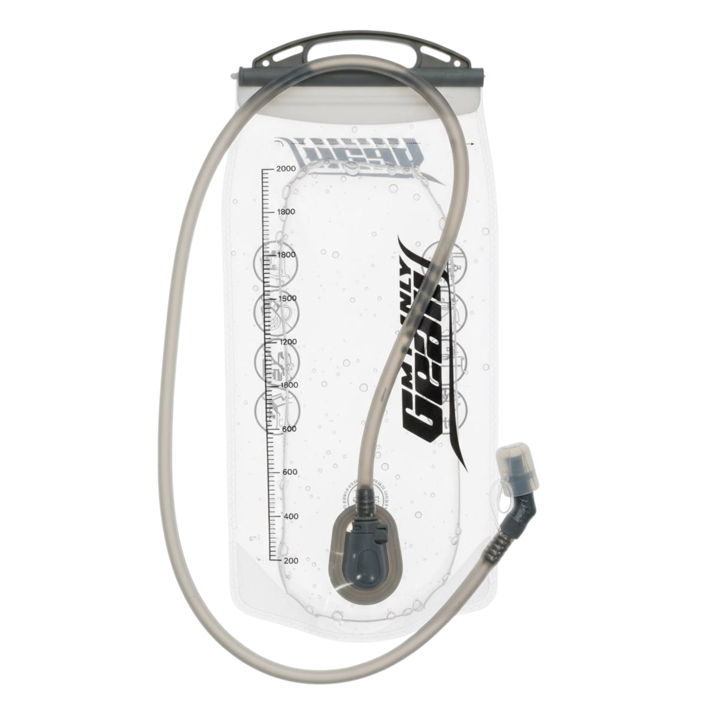 2L TPU Hydration Bladder | Clear Water Reservoir