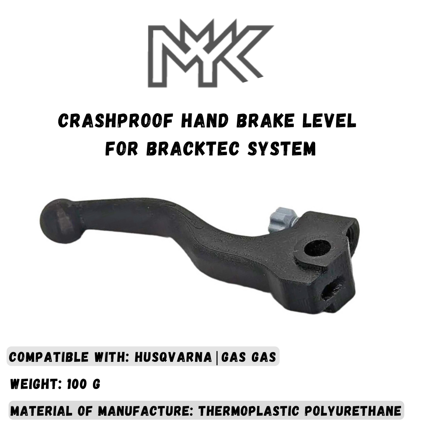 Unbreakable Hand Brake Level | HUSQVARNA TE\TF | GAS GAS EC\ECF | for BrackTec