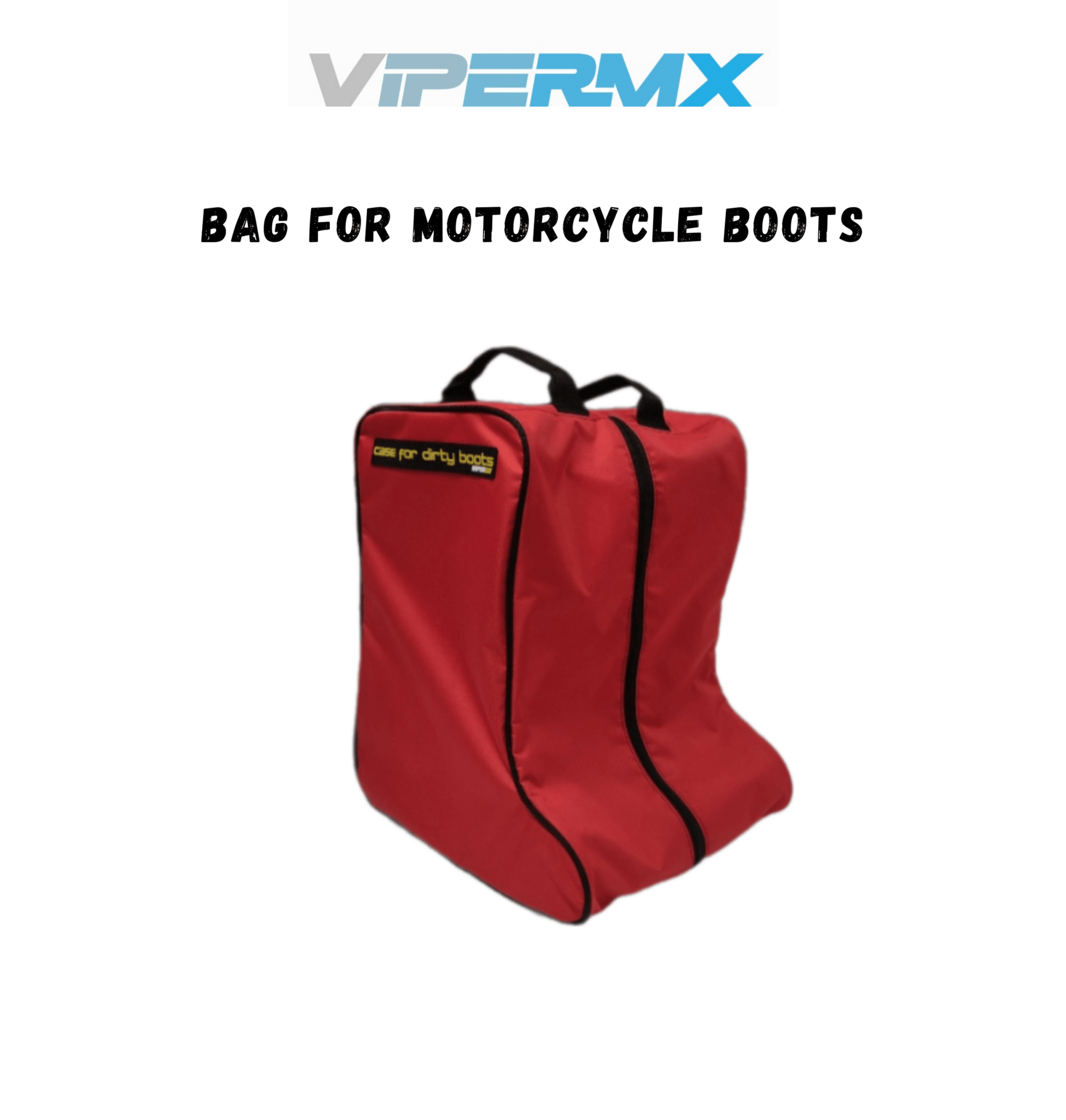 Bag for motorcycle boots