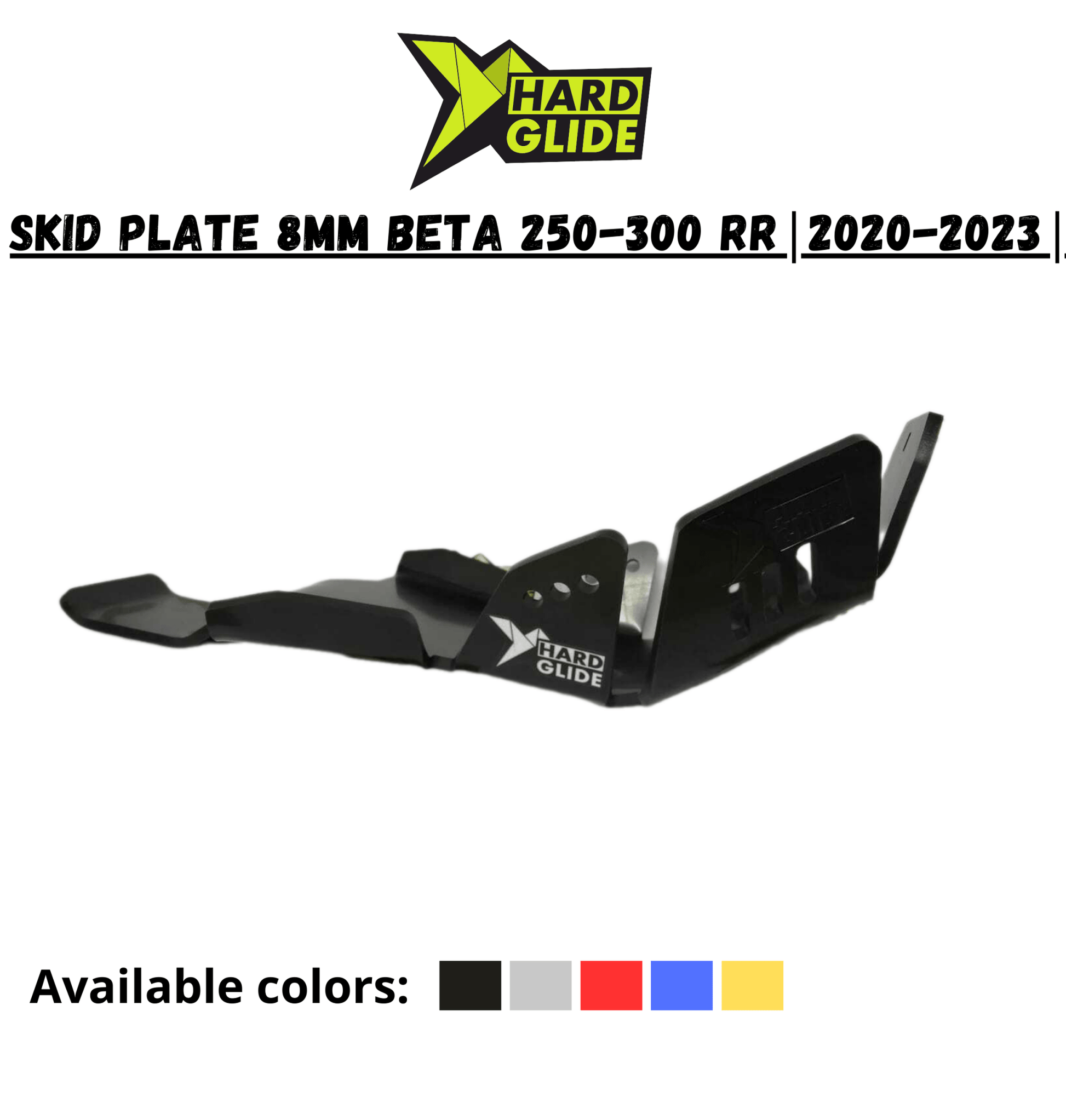 Beta 250-300 RR skid plate Engine Guard 8mm for Endurobike | 2020-2023 |