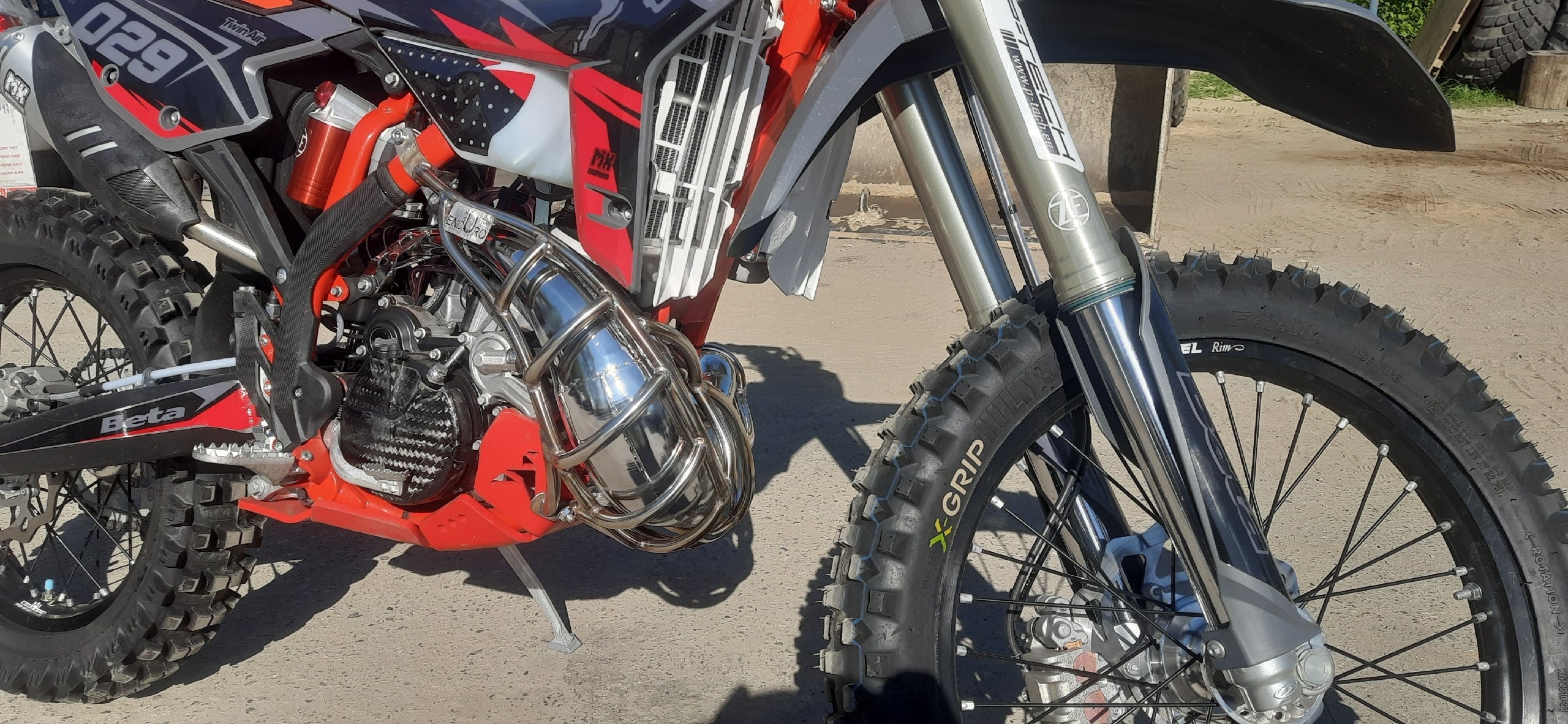 Защита выхлопной трубы Beta 200 RR 2019-2025