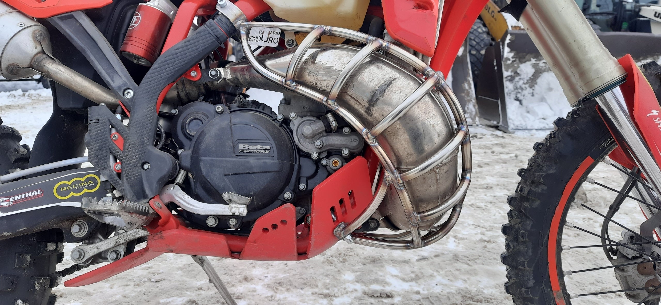 Защита выхлопной трубы Beta 300 RR 2020-2026