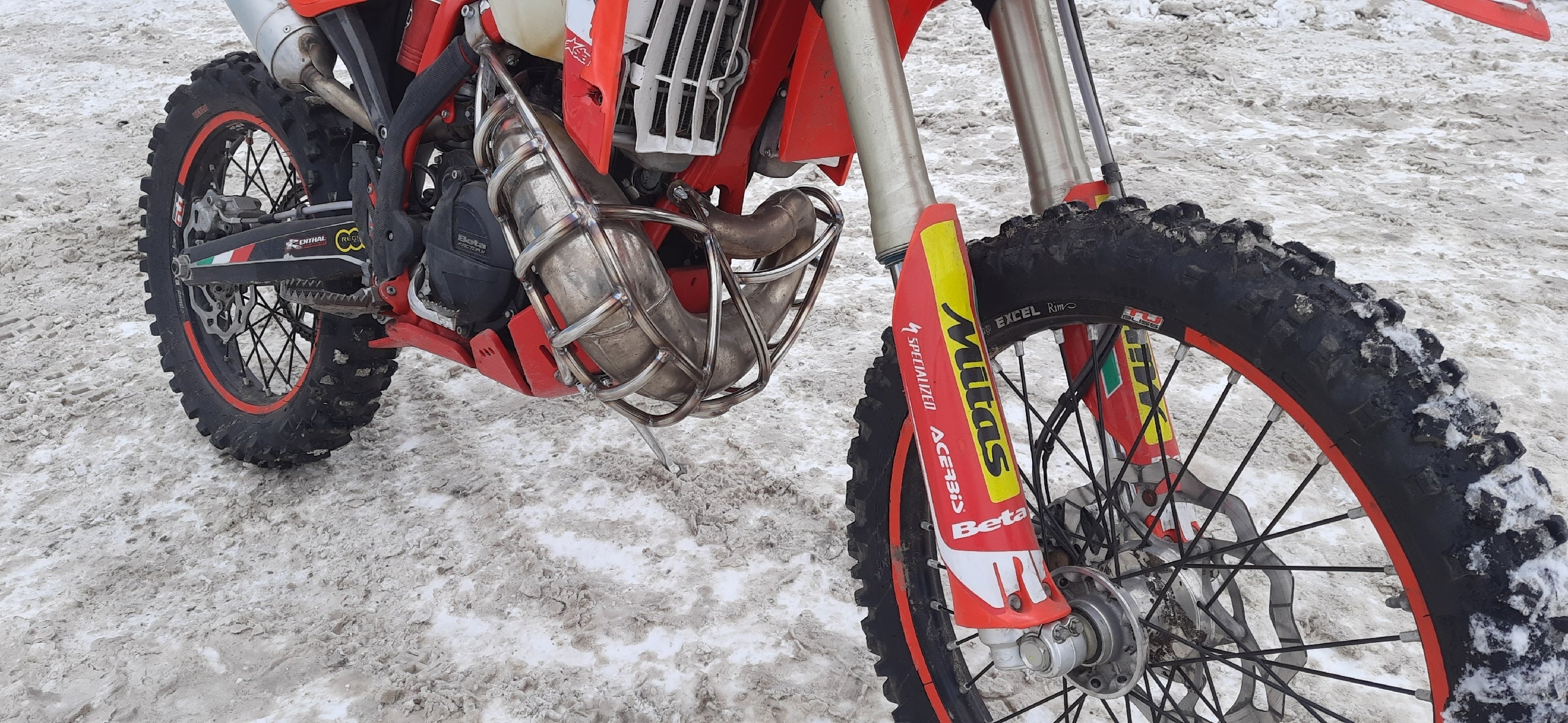 Защита выхлопной трубы Beta 300 RR 2020-2026