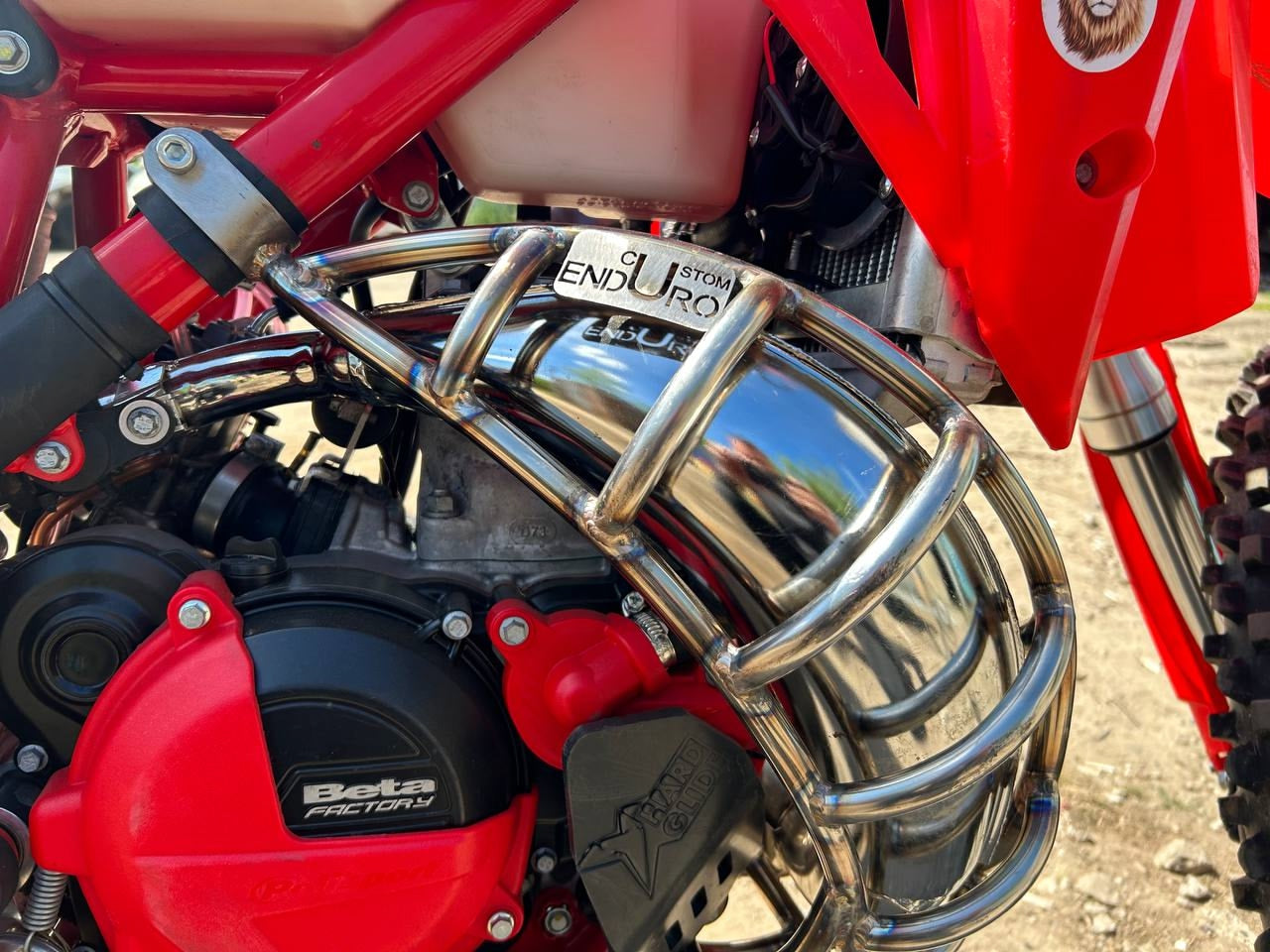 Защита выхлопной трубы Beta Xtrainer 2017-2026