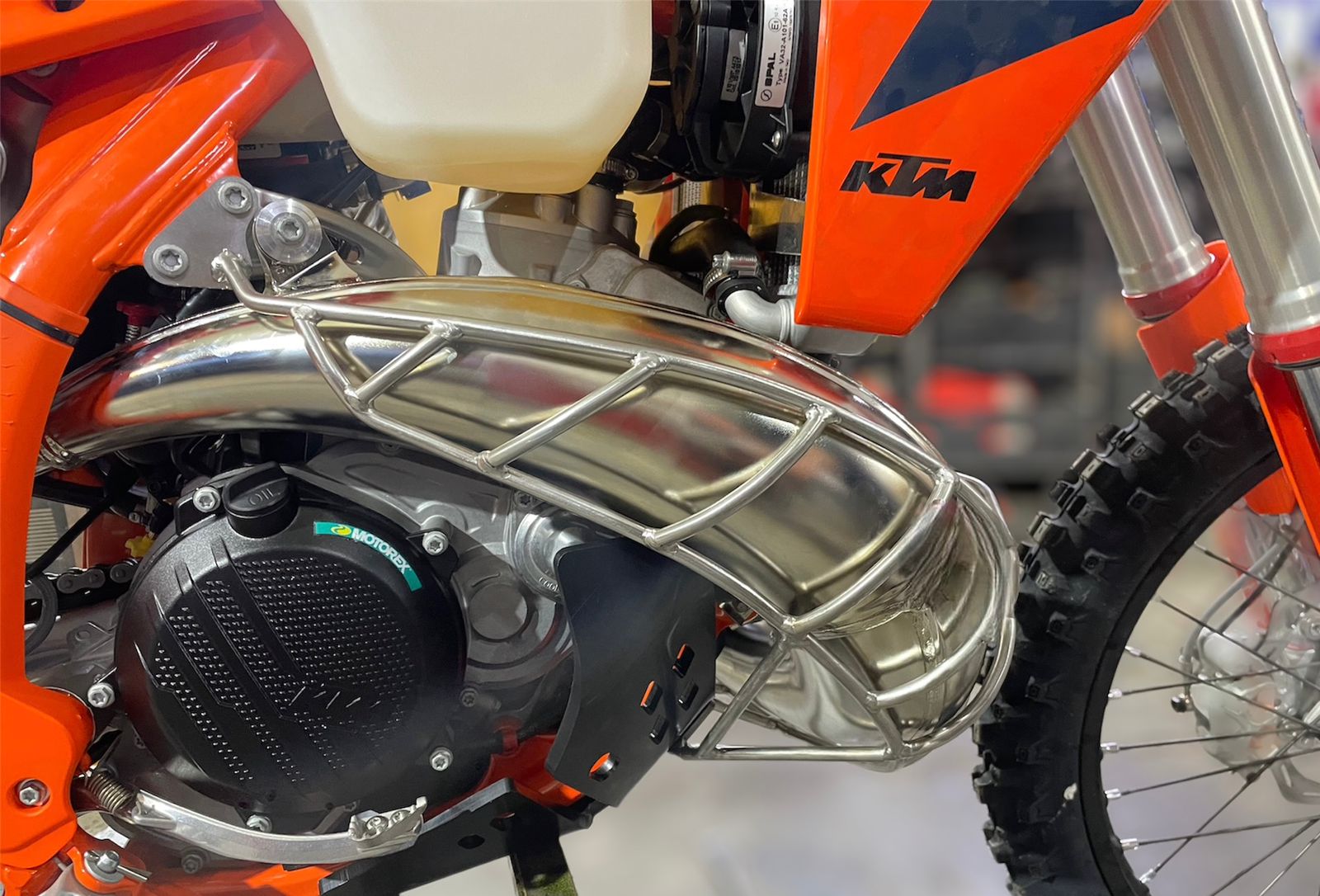 Exhaust Pipe Guard KTM | Husqvarna | Gas Gas 2024-2025 TBi