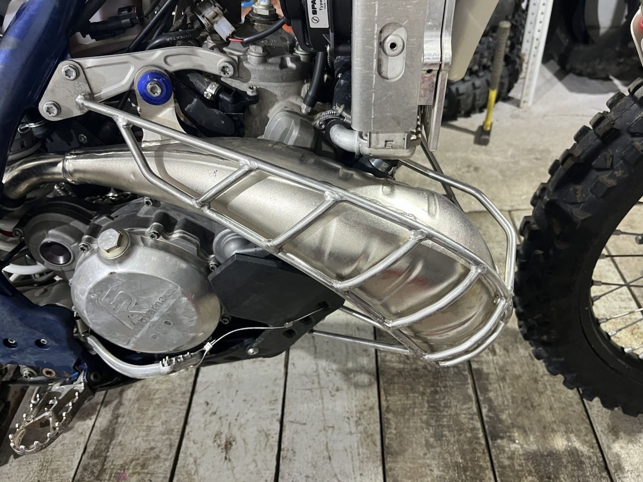 Exhaust Pipe Guard KTM | Husqvarna | Gas Gas 2021-2023 TPi
