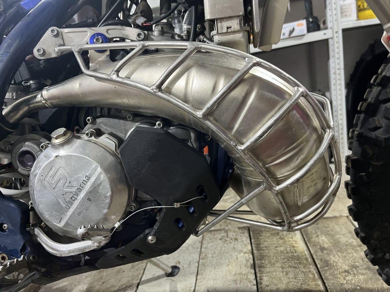 Exhaust Pipe Guard KTM | Husqvarna | Gas Gas 2021-2023 TPi