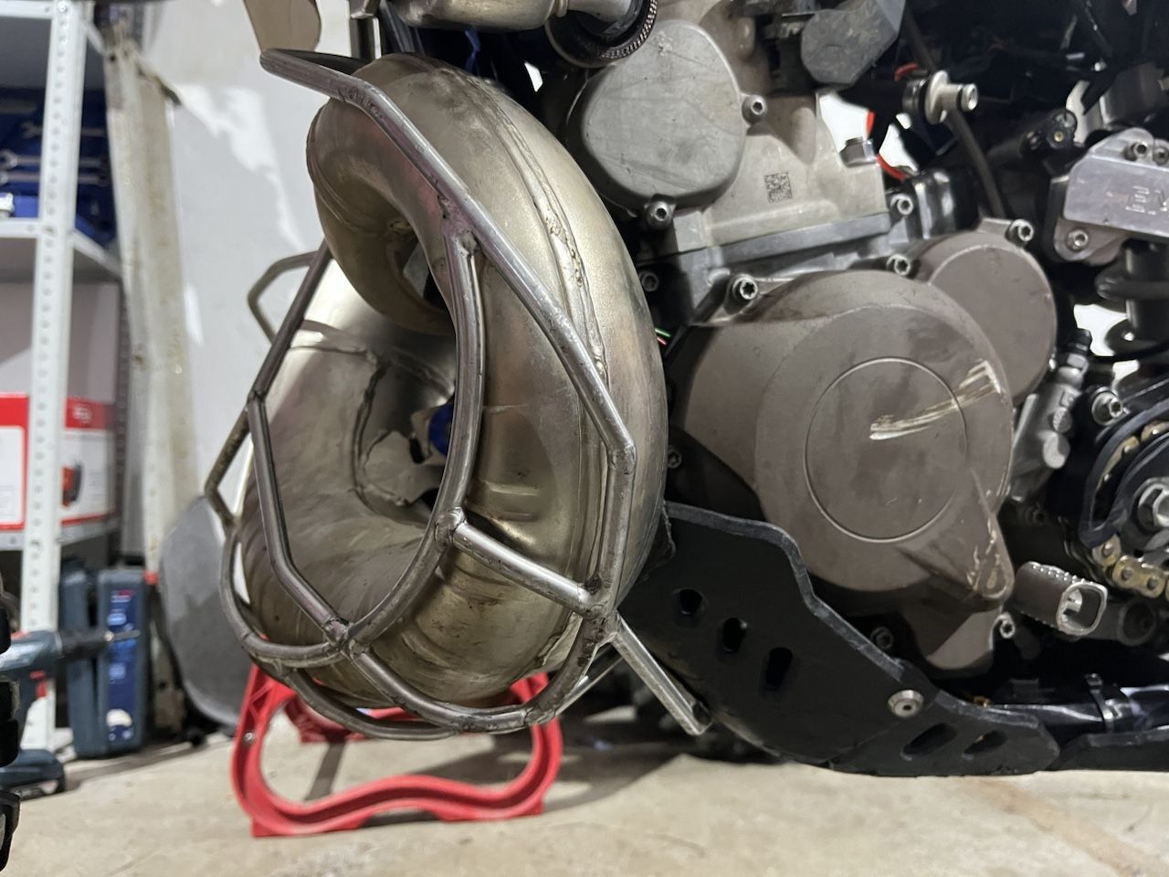 Exhaust Pipe Guard KTM | Husqvarna | Gas Gas 2021-2023 TPi