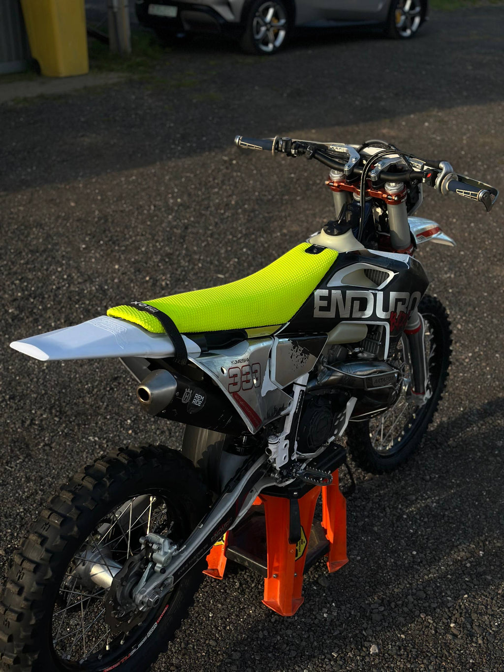 Flexible TPU Rear Fender for Husqvarna TBI 2024-2026