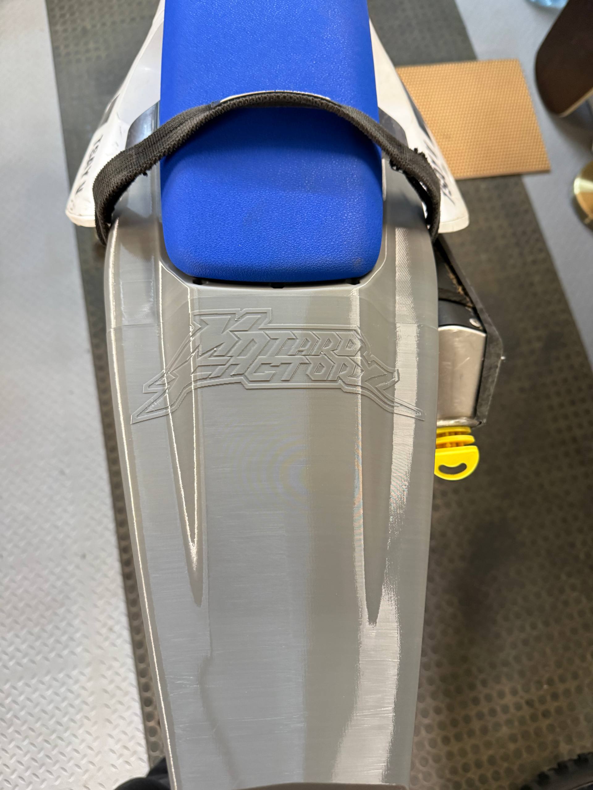 Flexible TPU Rear Fender for Husqvarna TBI 2024-2026