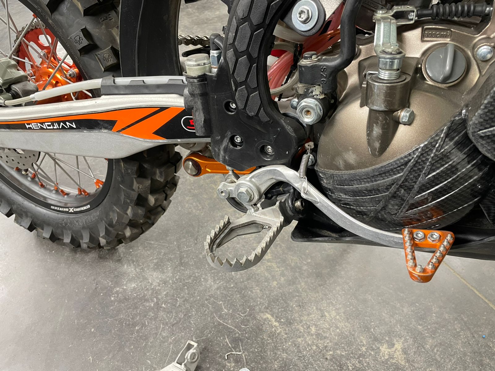 Foot Pegs Stainless KTM HUSQVARNA GAS GAS TBI 2024-2026