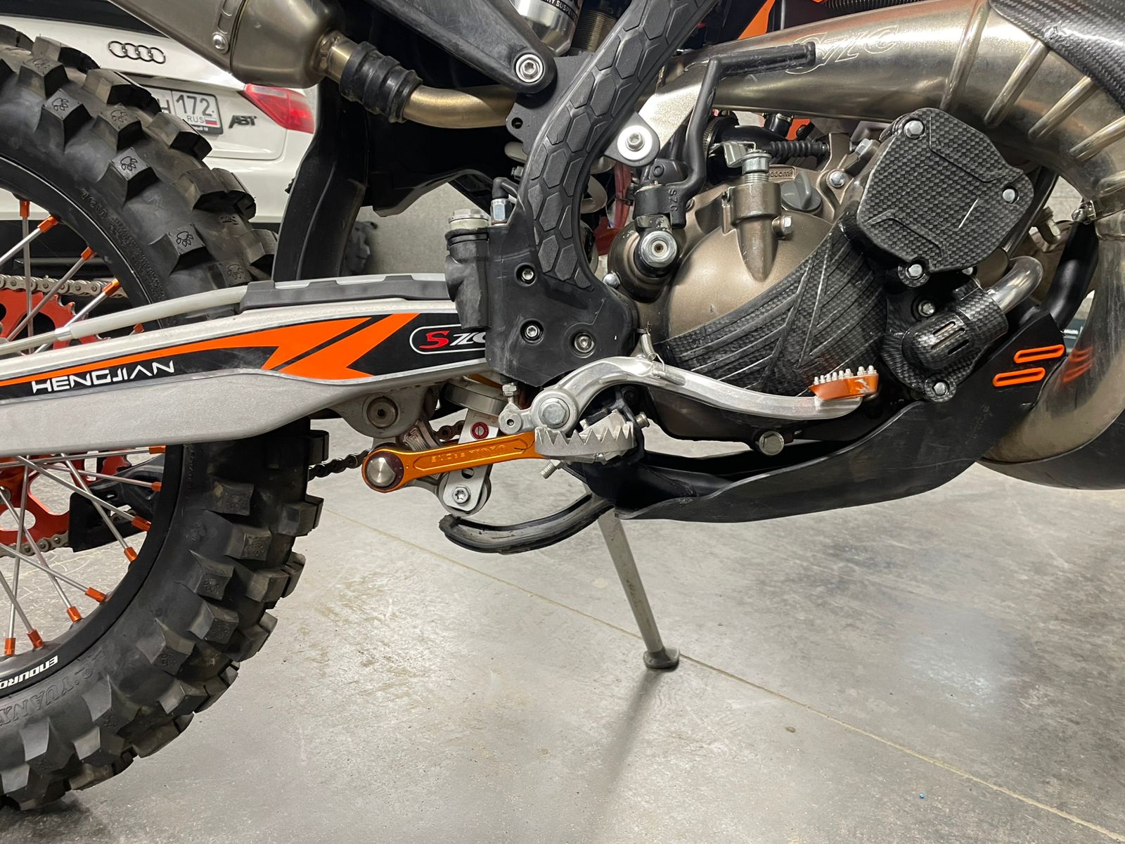 Foot Pegs Stainless KTM HUSQVARNA GAS GAS TBI 2024-2026