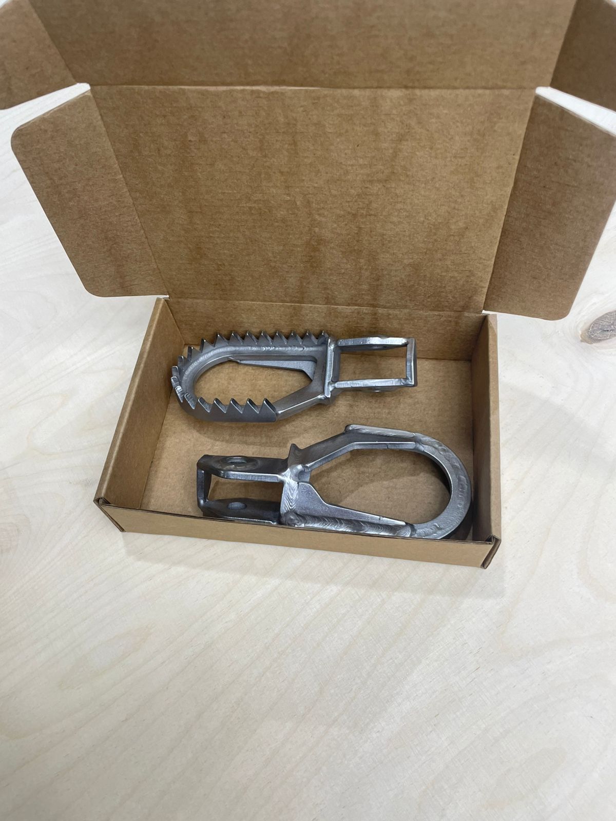 Foot Pegs Stainless KTM HUSQVARNA GAS GAS TBI 2024-2026