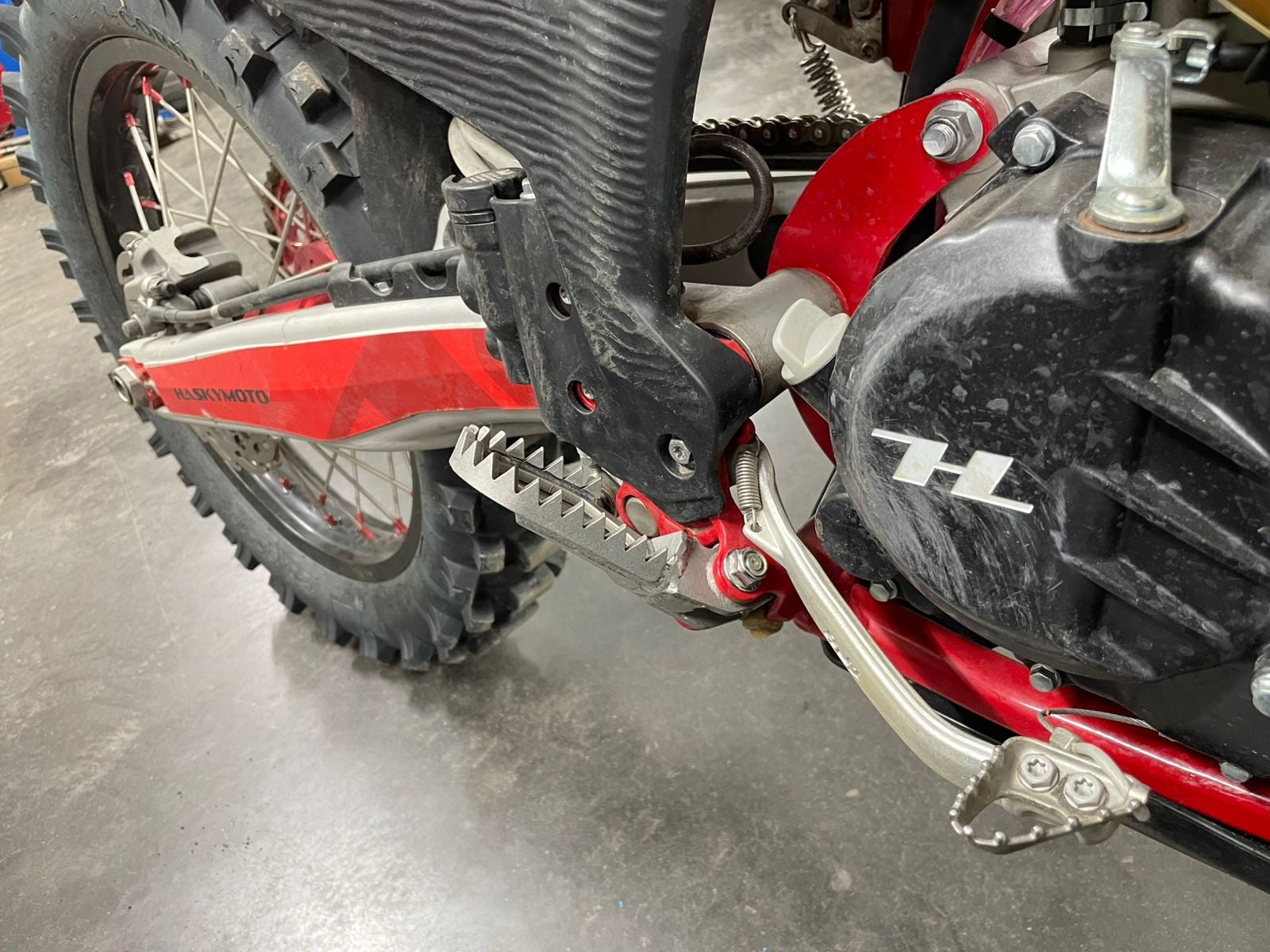 Foot Pegs Stainless KTM HUSQVARNA GAS GAS TBI 2024-2026