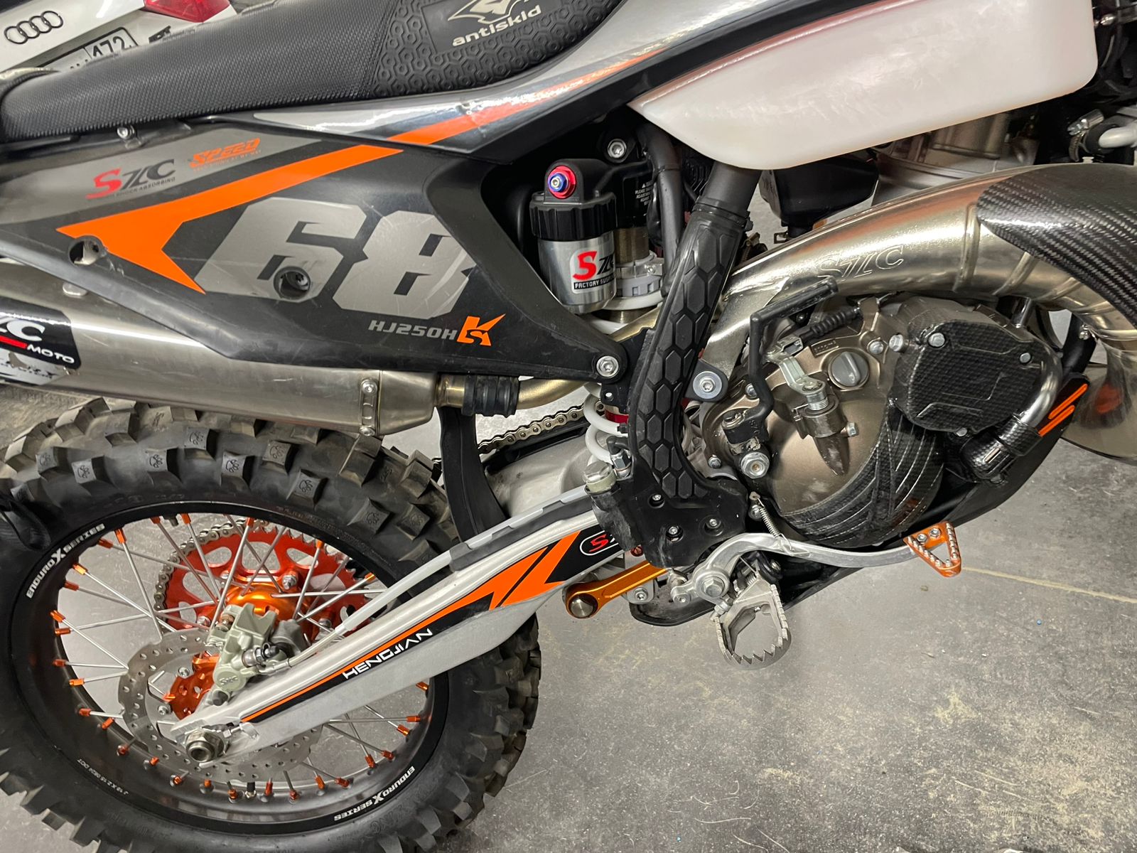 Foot Pegs Stainless KTM HUSQVARNA GAS GAS TBI 2024-2026