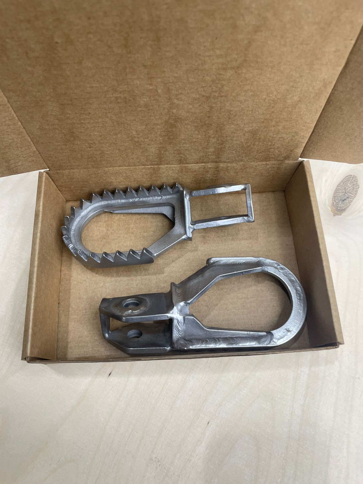 Foot Pegs Stainless KTM HUSQVARNA GAS GAS TBI 2024-2026