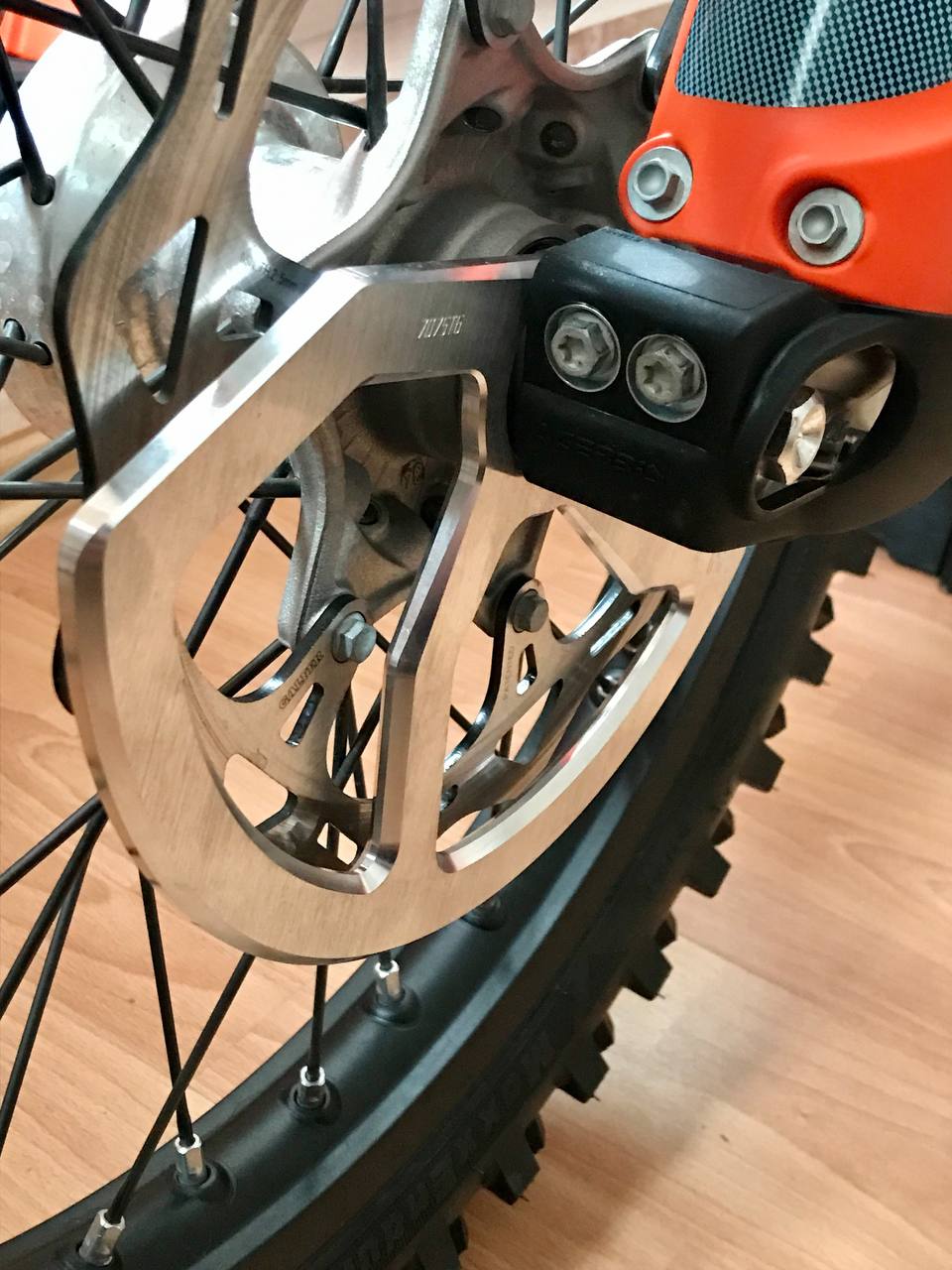 Front Brake Guard Disc Protection KTM | HUSQVARNA | GAS GAS | SHERCO CNC 8MM