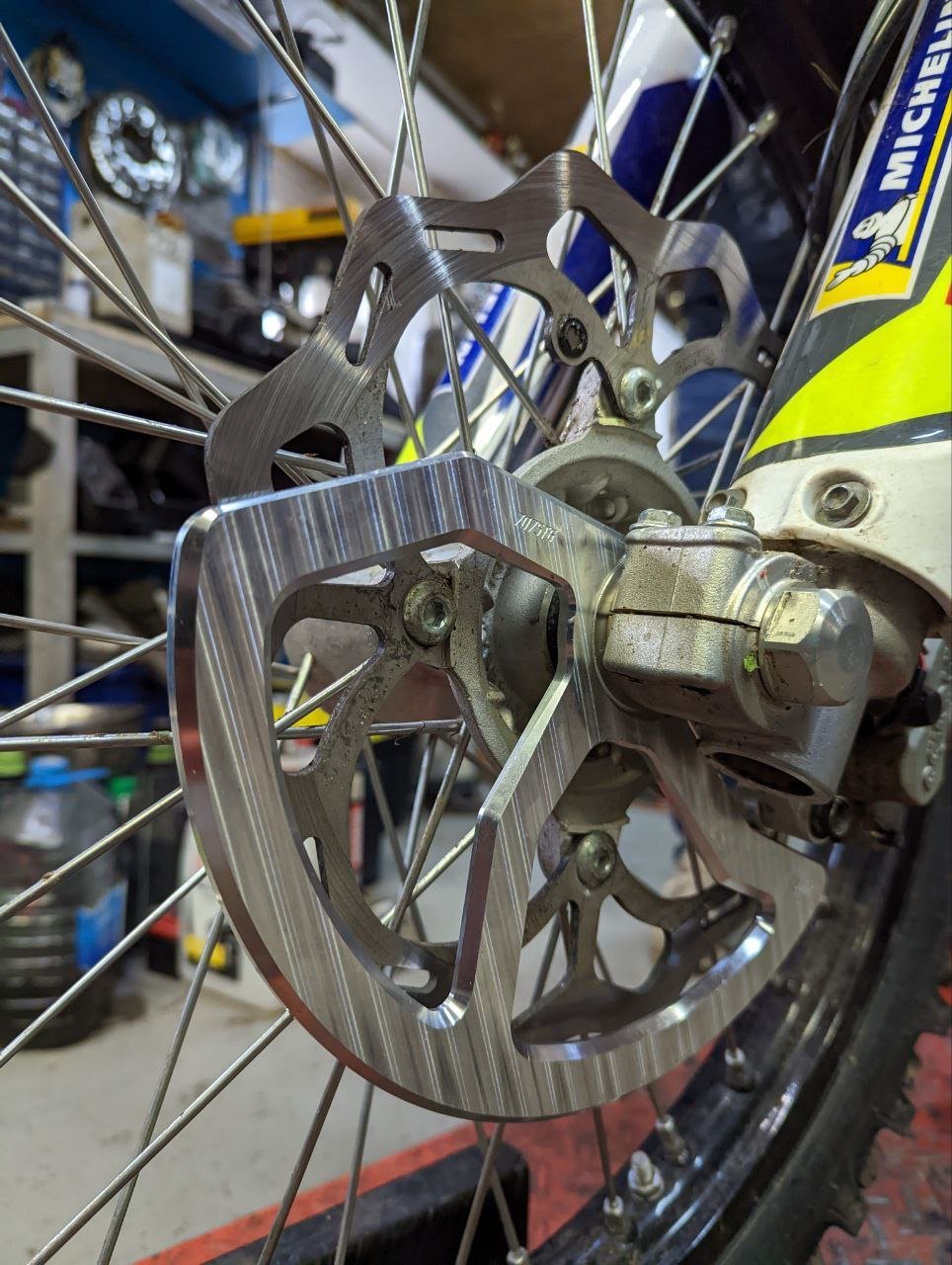 Front Brake Guard Disc Protection KTM | HUSQVARNA | GAS GAS | SHERCO CNC 8MM