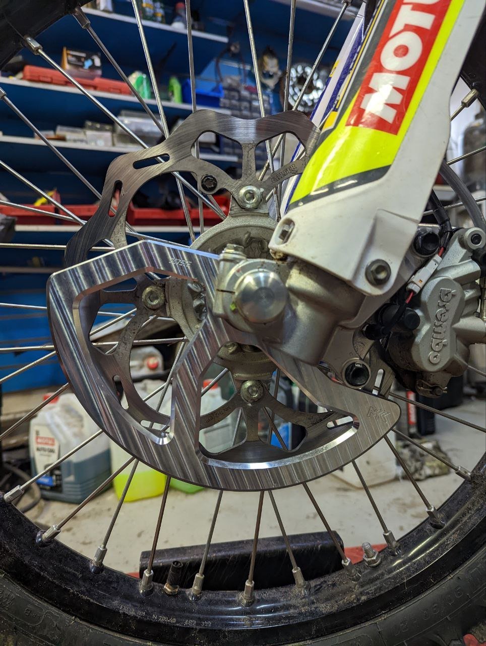 Front Brake Guard Disc Protection KTM | HUSQVARNA | GAS GAS | SHERCO CNC 8MM