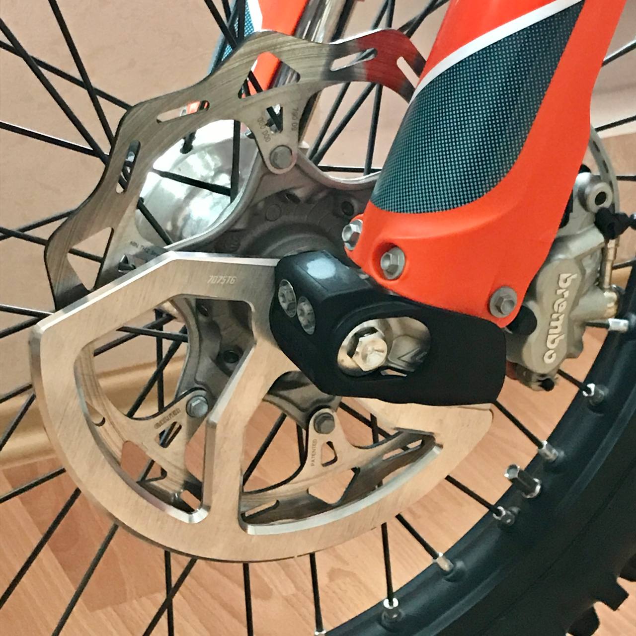 Front Brake Guard Disc Protection KTM | HUSQVARNA | GAS GAS | SHERCO CNC 8MM