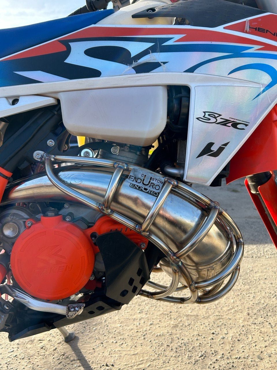 Exhaust Pipe Guard Hengjian Z300 2025