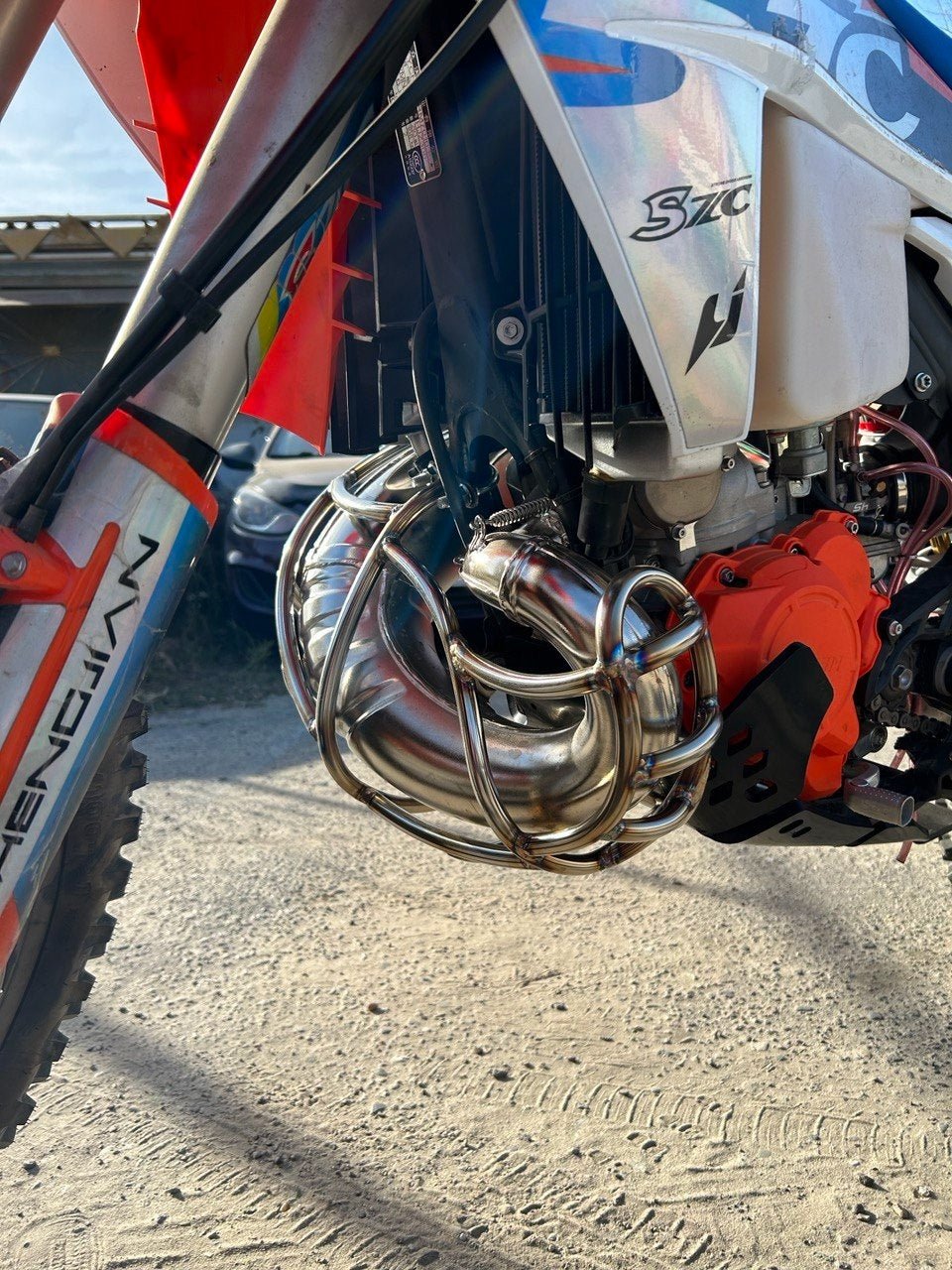 Exhaust Pipe Guard Hengjian Z300 2025