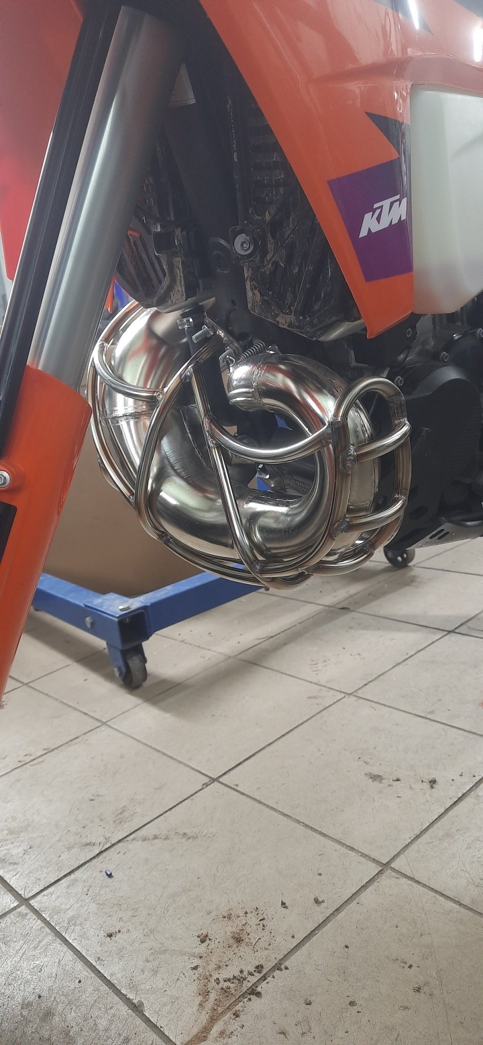 Защита выхлопной трубы FMF KTM | HUSQ | GAS GAS 2024-2026