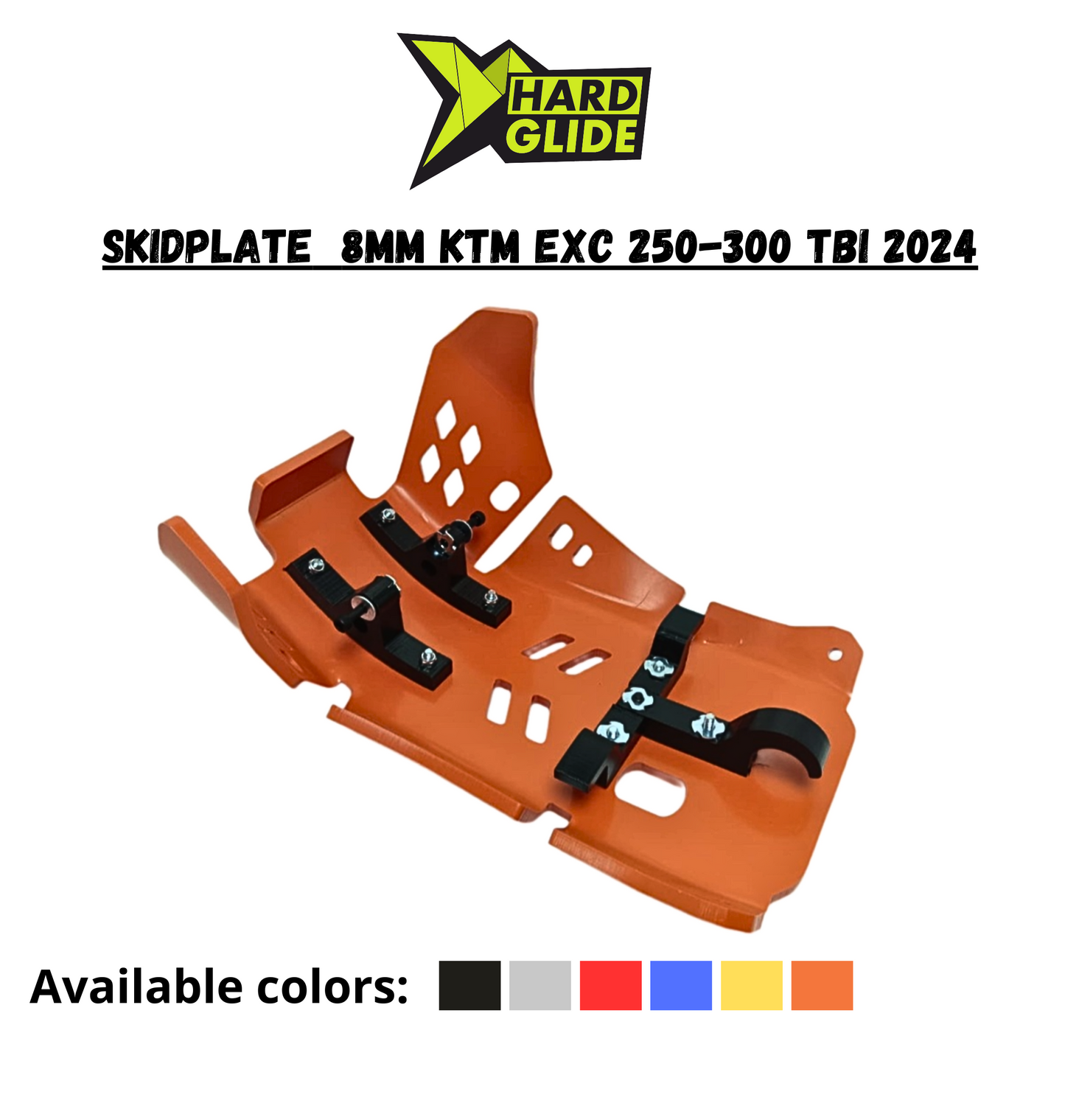 KTM EXC | XC-W | 250-300 TBi skid plate