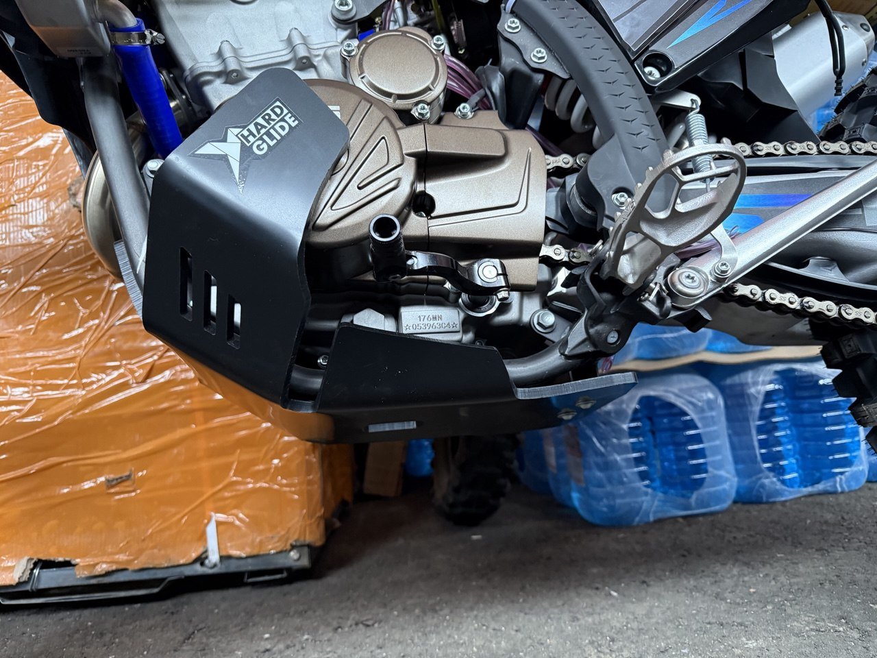 Skid Plate Hengjian S7 YBS 300 (KTM plastic 2024-2025) without link