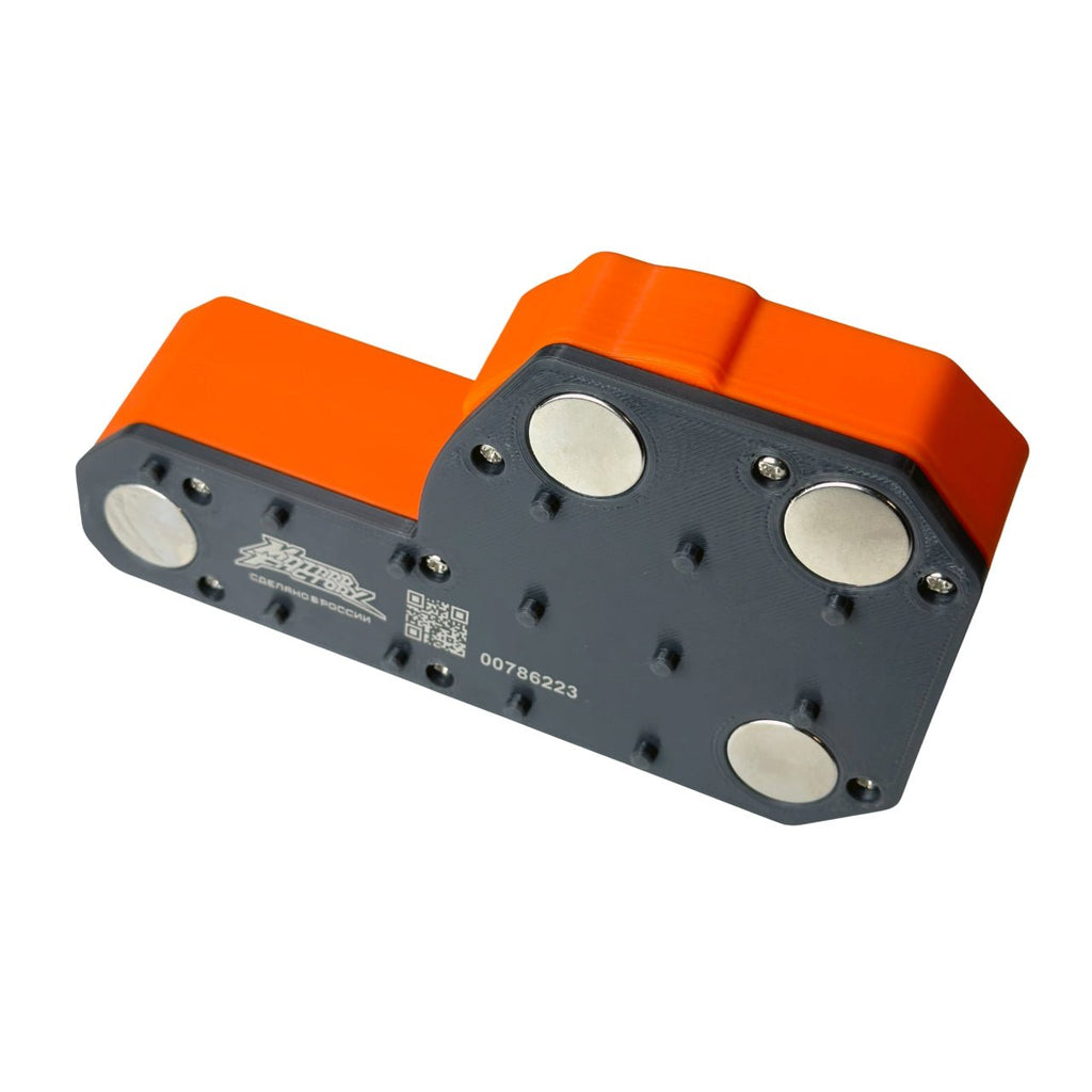 Soporte magnético de pared y tablero perforado para prensas de tubo manuales (25 x 25 x 4,9 cm)