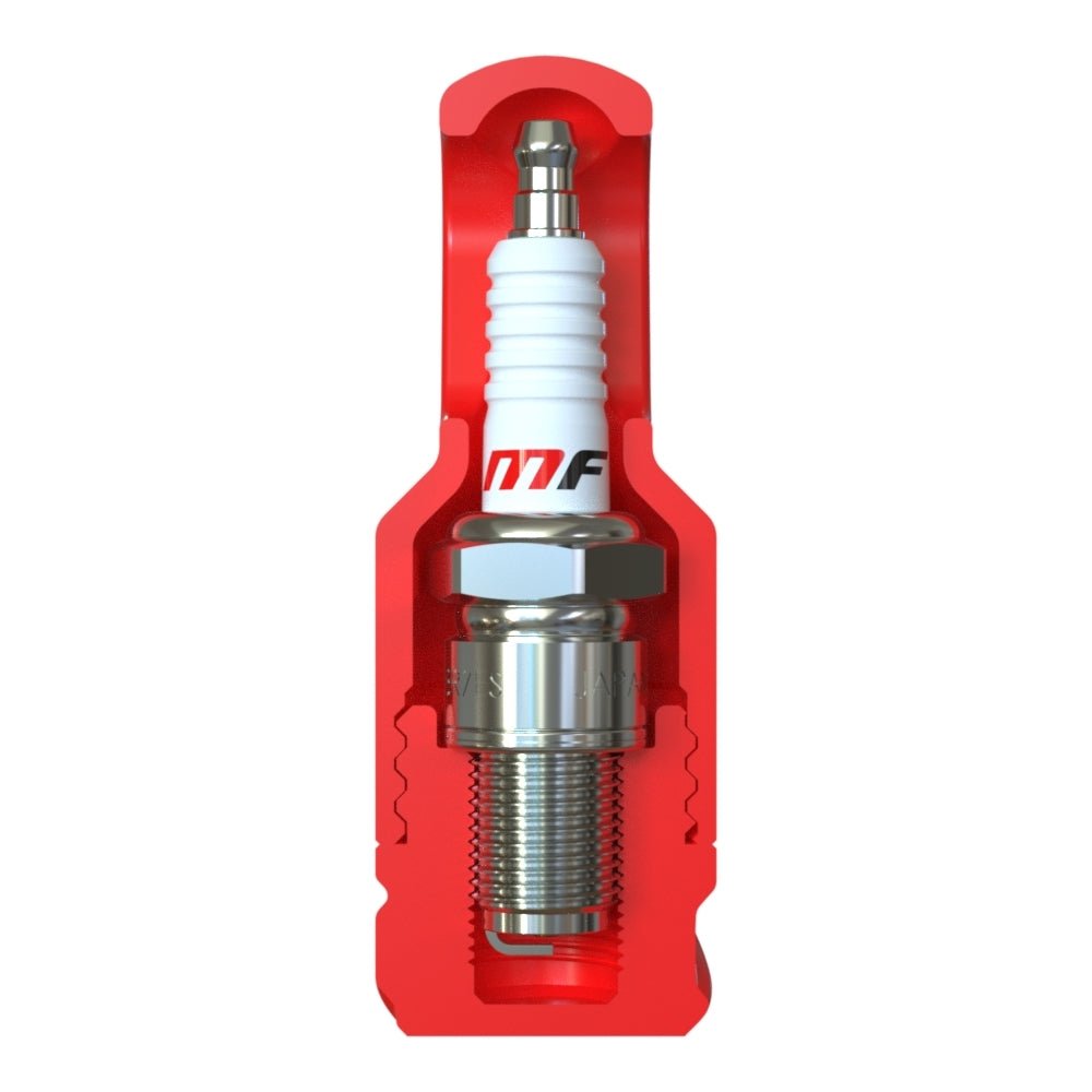 Shockproof TPU Spark Plug Case | Waterproof M14 Holder