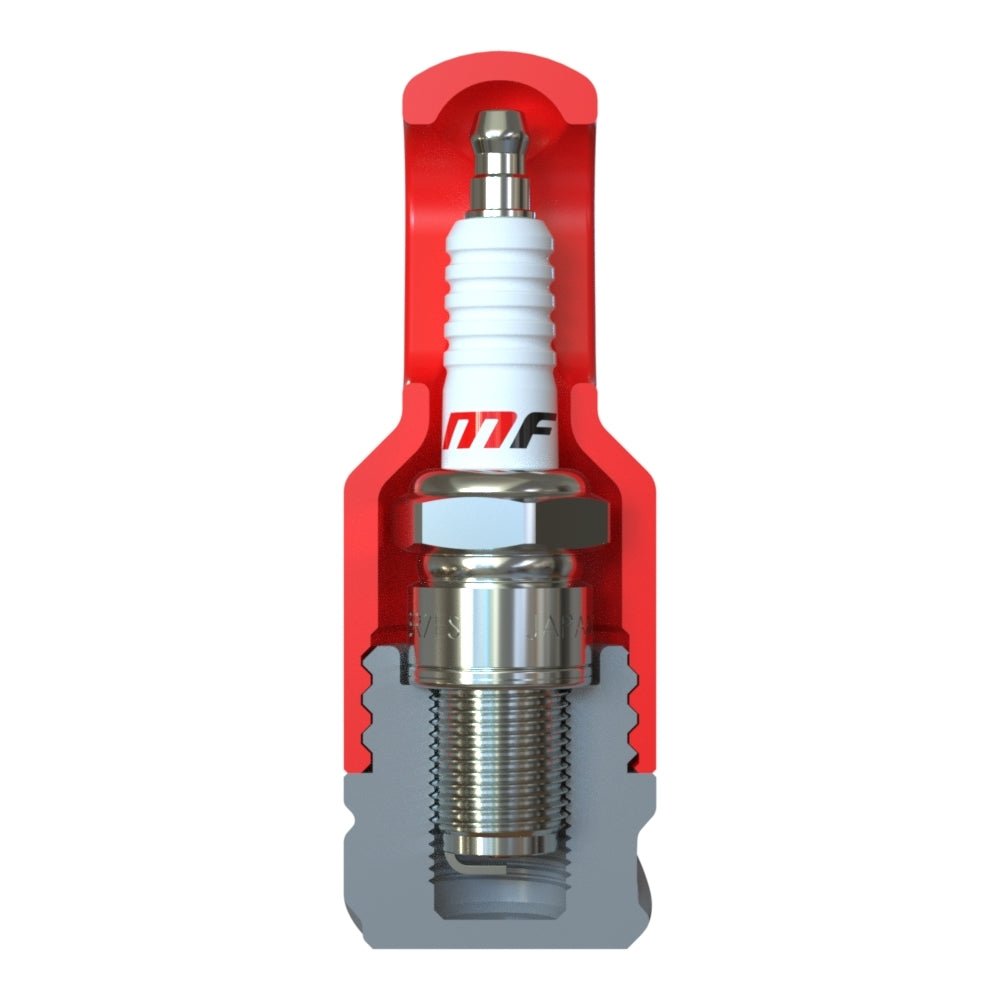 Shockproof TPU Spark Plug Case | Waterproof M14 Holder