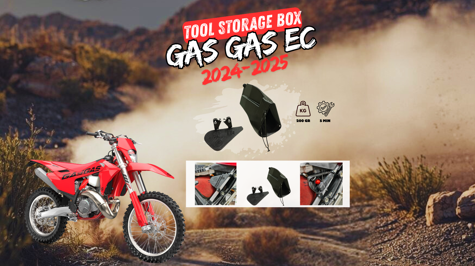 TOOLS STORAGE BOX GasGas 2024-2025