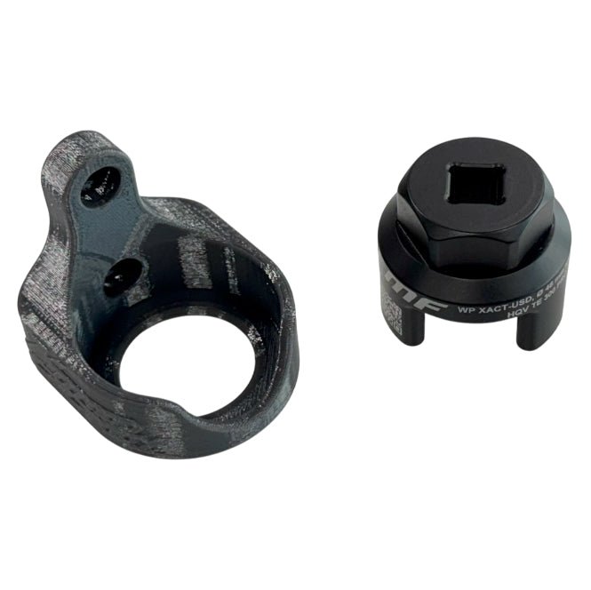 Herramienta para válvula de base de horquilla WP XACT-USD de 48 mm (aluminio CNC), modelos Pro 2025