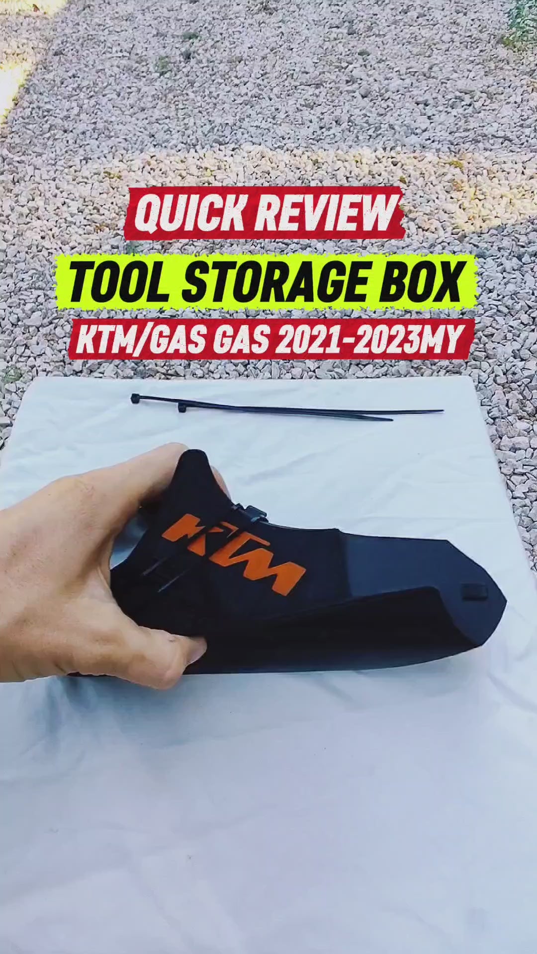 Caja de herramientas para KTM | HUSQVARNA | Gas Gas 250-300 TPI | Año modelo 2021-2023